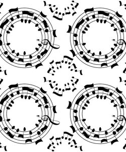 Black Notes Going Round